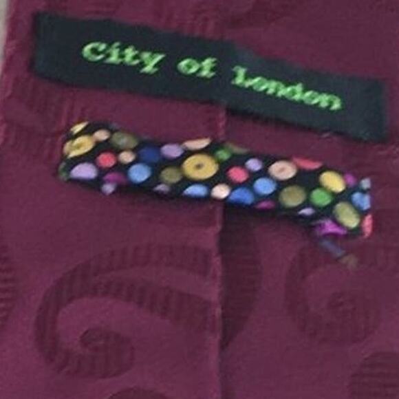 CITY of LONDON SILK TIE - Picture 7 of 9